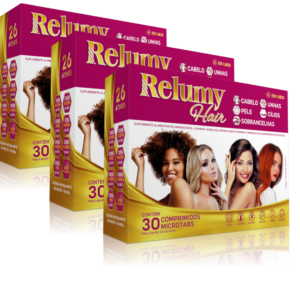 Relumy Hair 3 Caixas