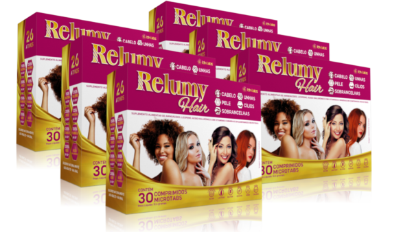 Relumy Hair 6 Caixas